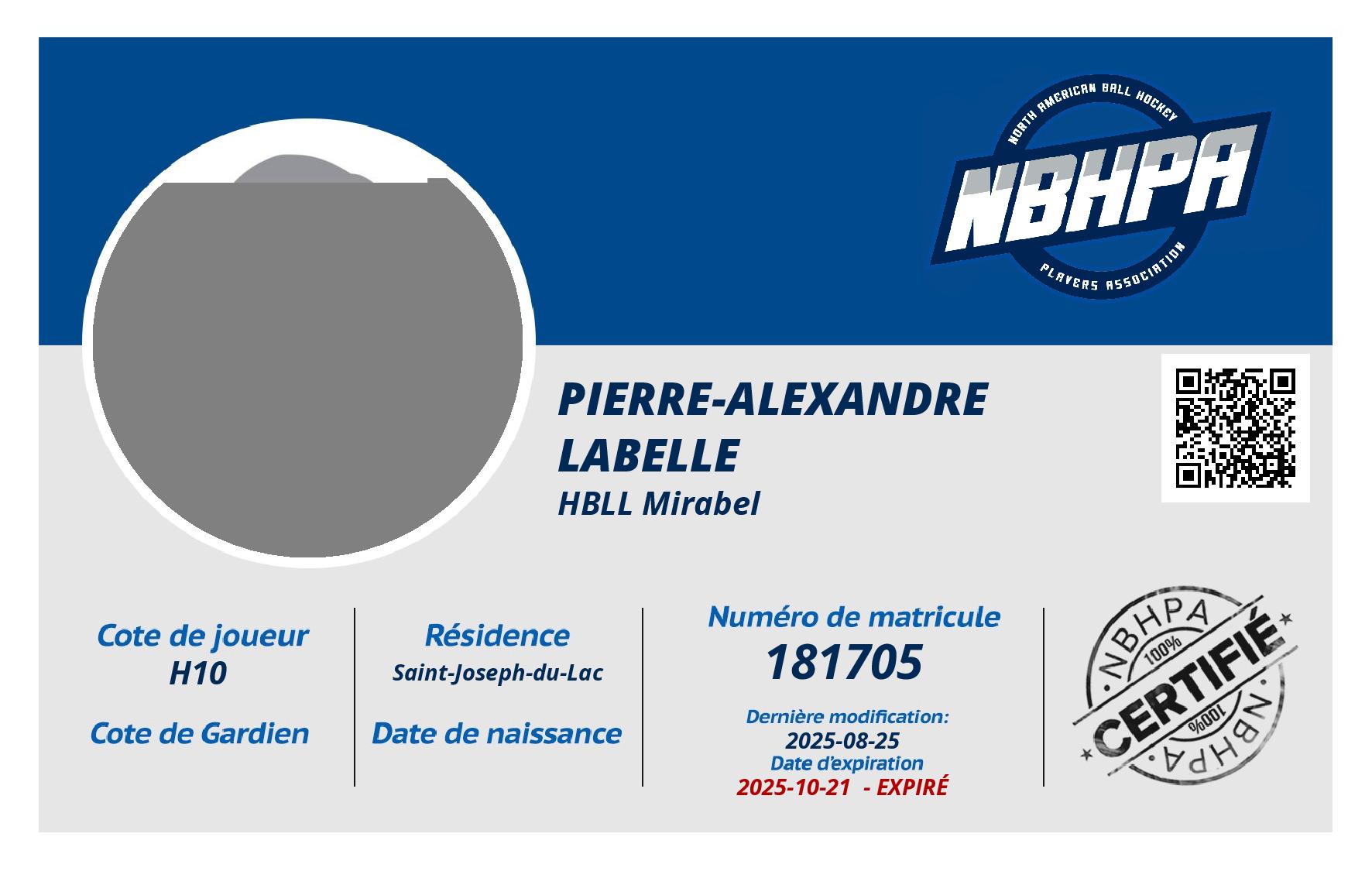 Pierre-Alexandre  Labelle