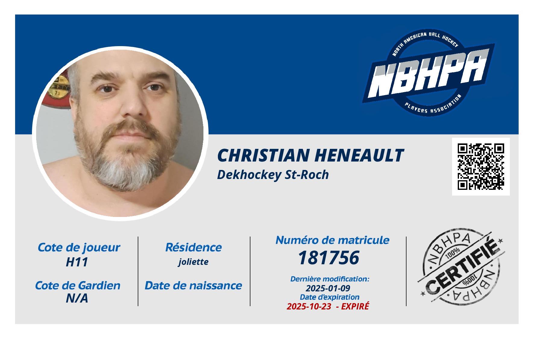 Christian Heneault