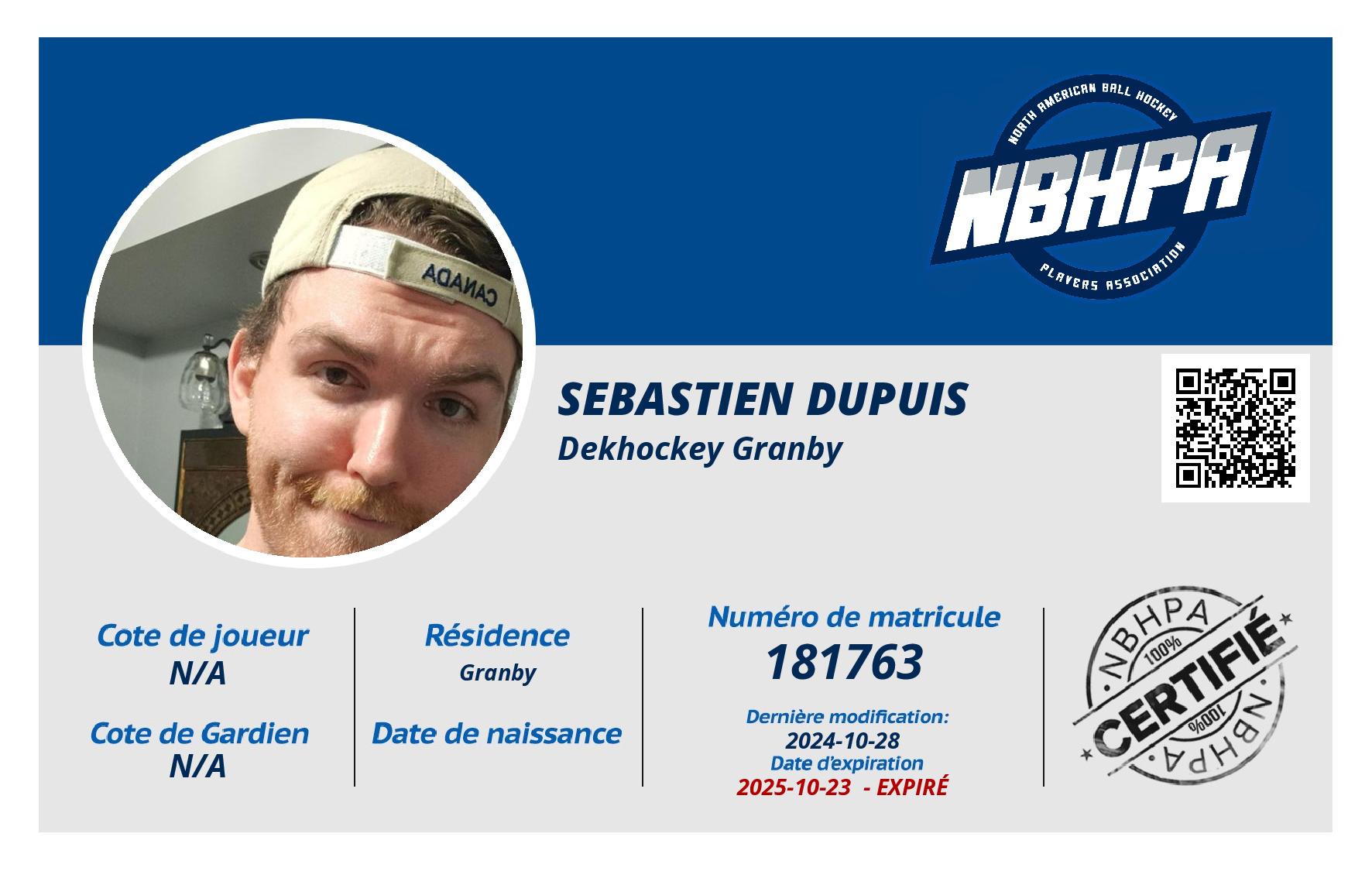 Sebastien Dupuis