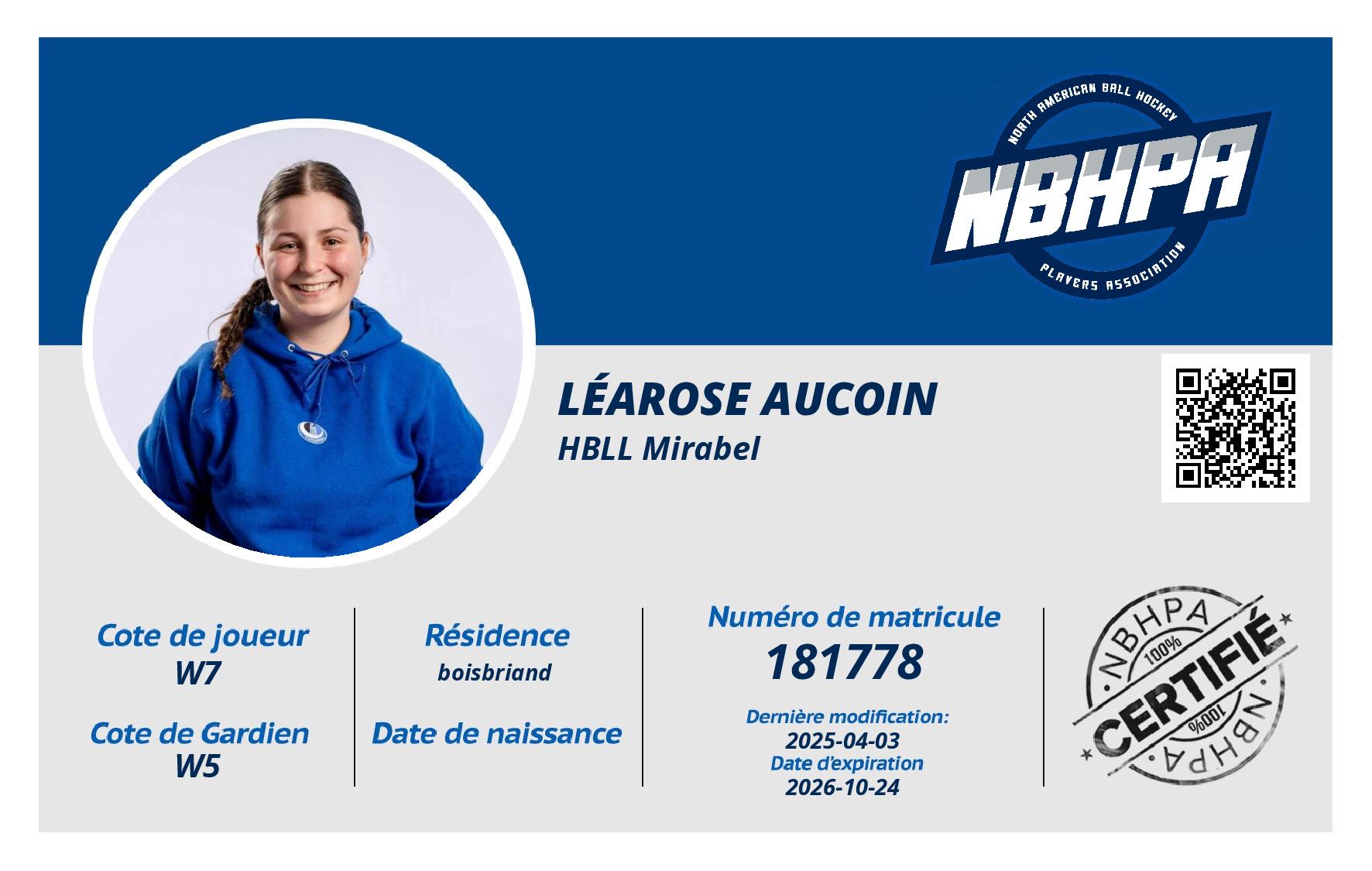Léarose Aucoin