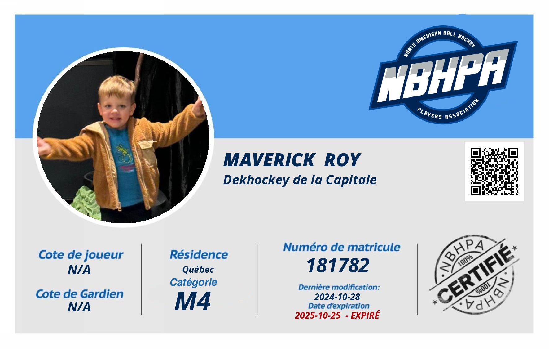 Maverick  Roy 