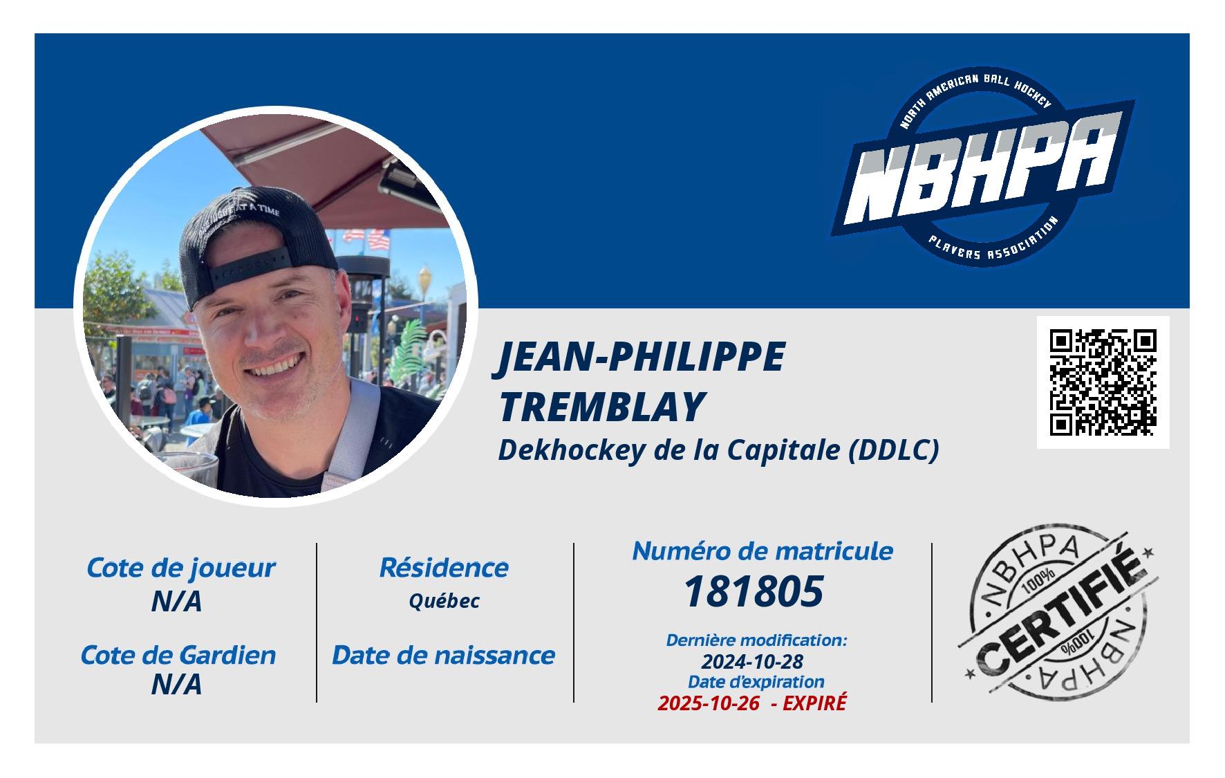 Jean-Philippe  Tremblay