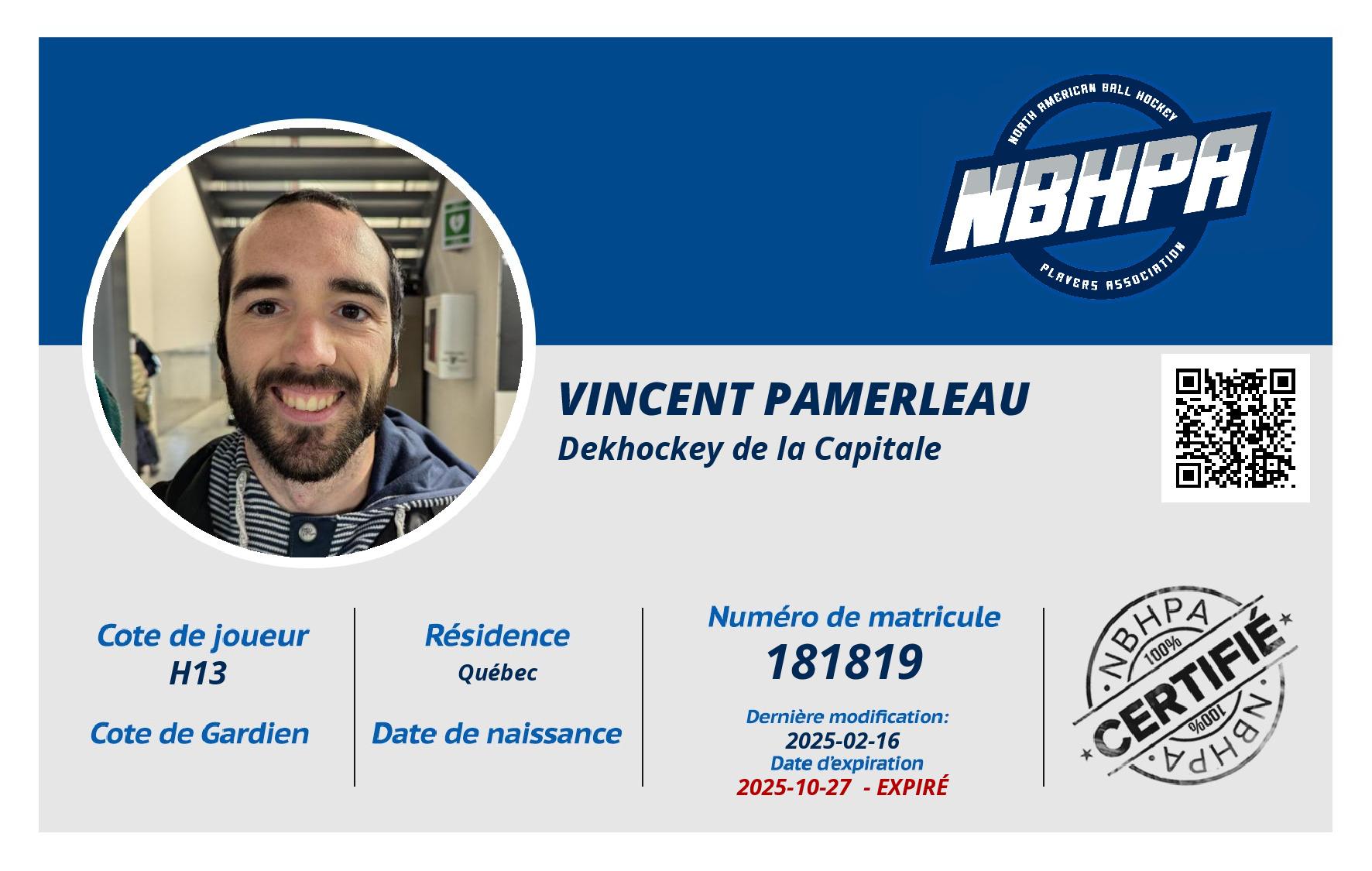 Vincent Pamerleau