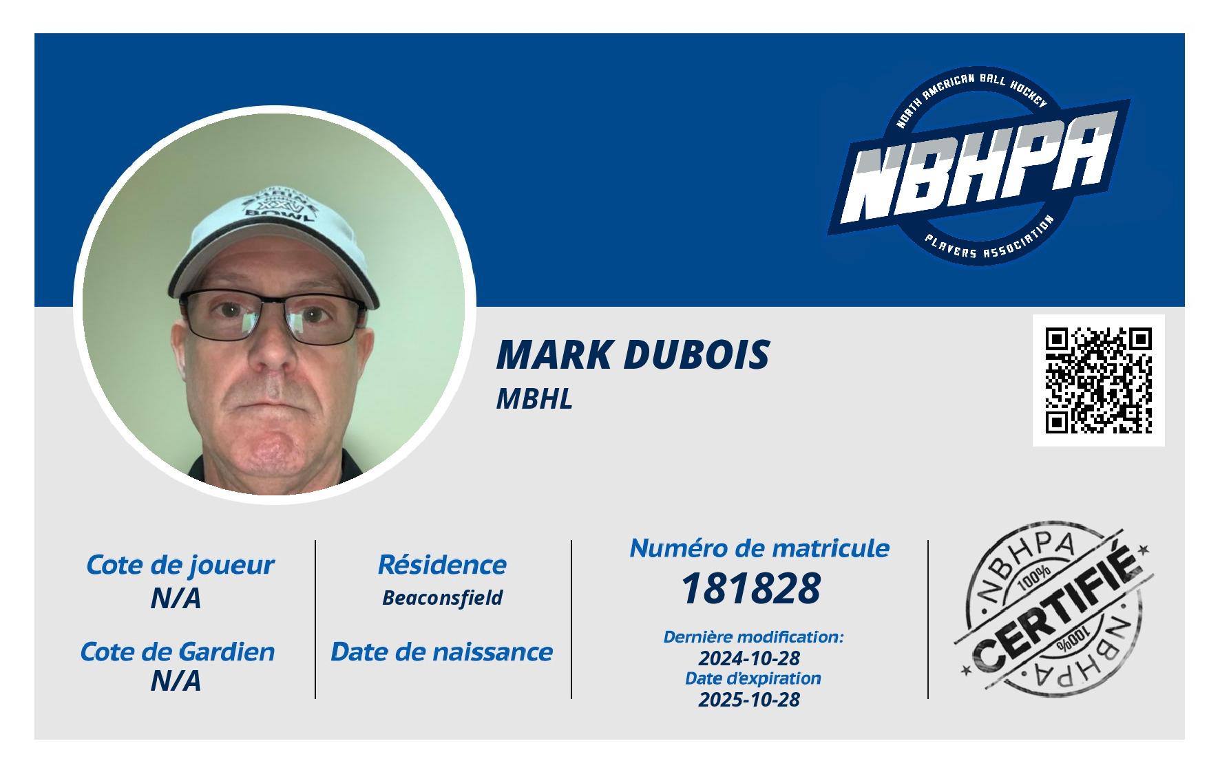 Mark Dubois