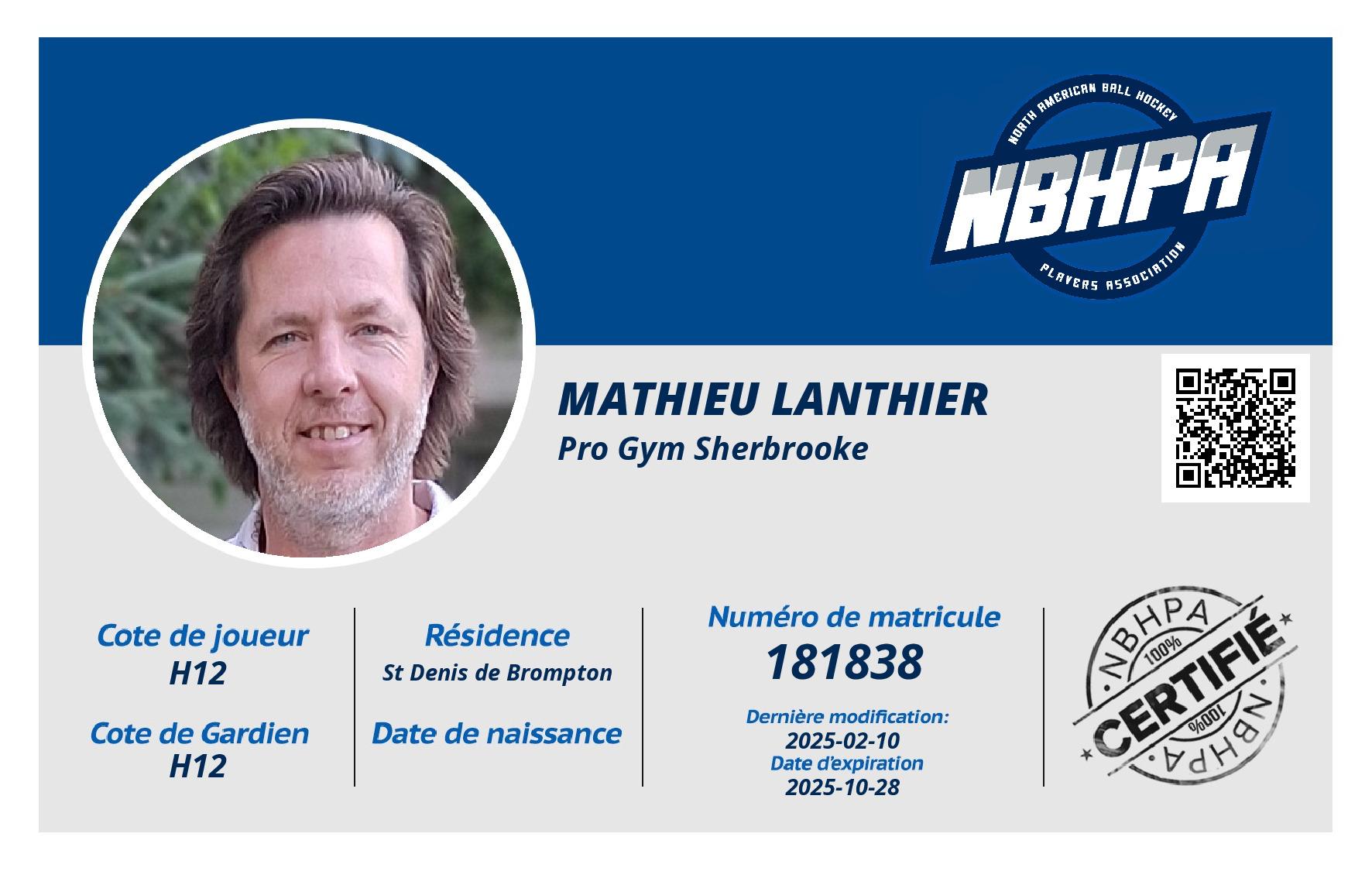 Mathieu Lanthier
