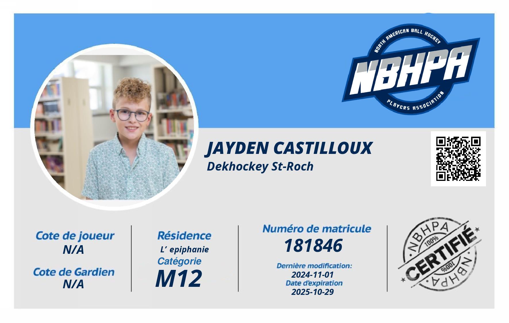 Jayden Castilloux