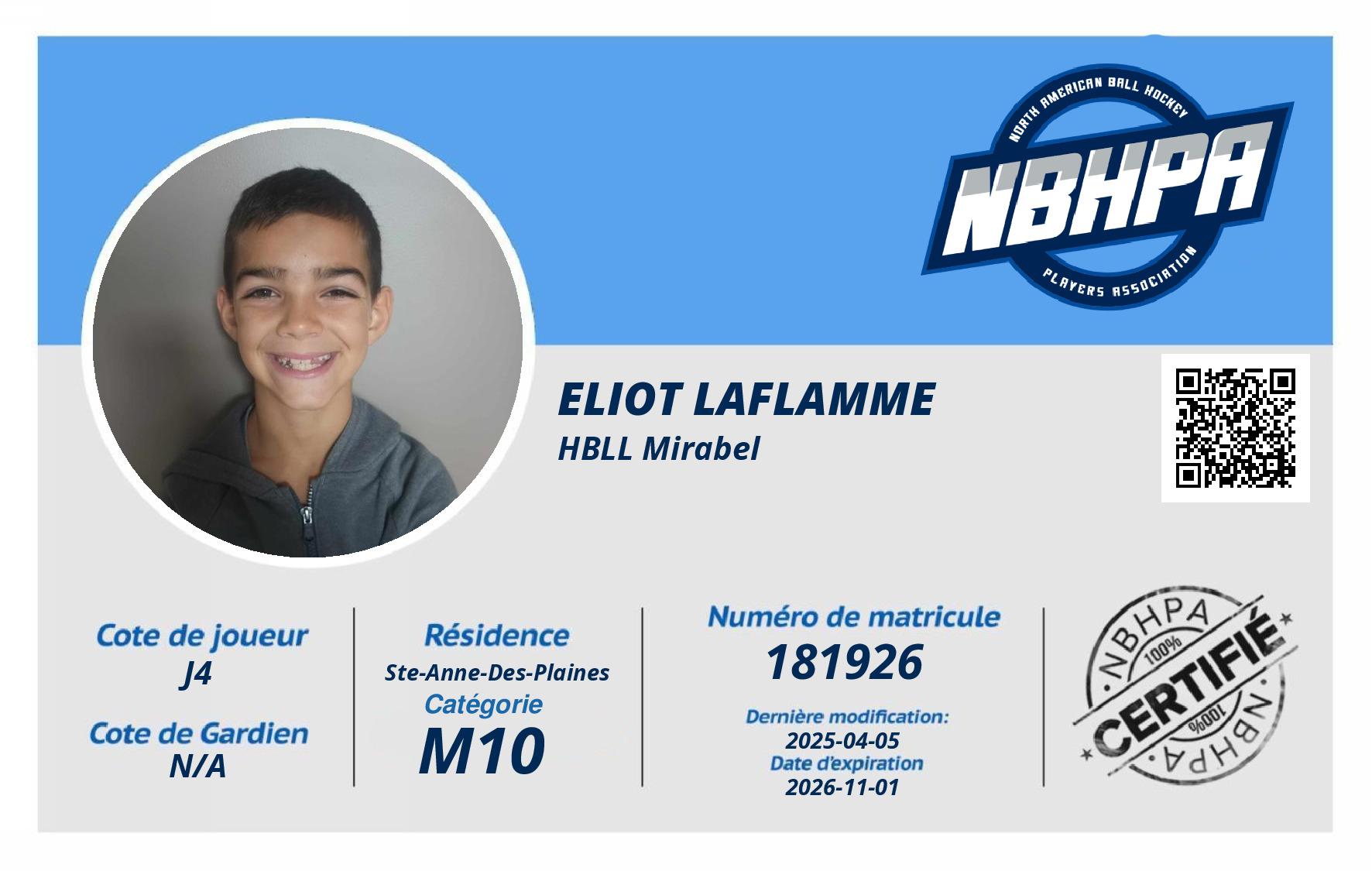 Eliot Laflamme