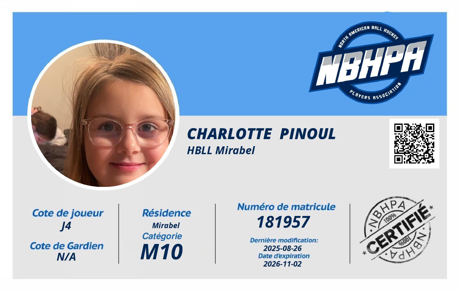 Charlotte  Pinoul