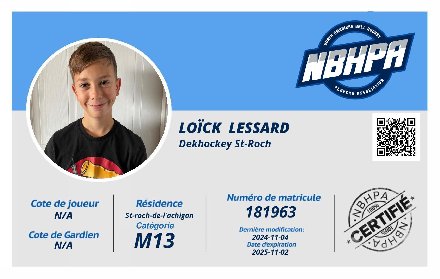 Loïck  Lessard