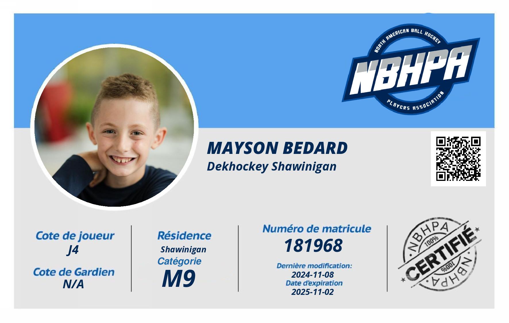 Mayson Bedard