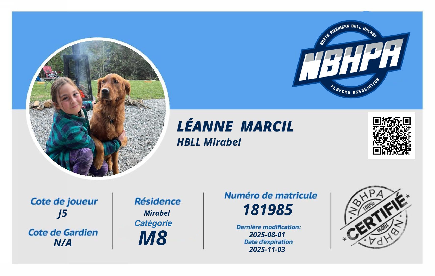 Léanne  Marcil