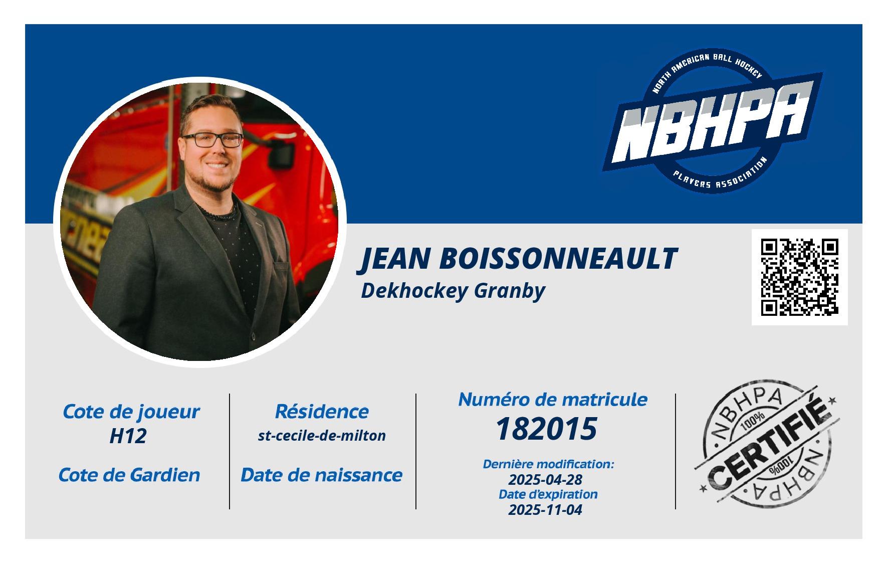 Jean Boissonneault