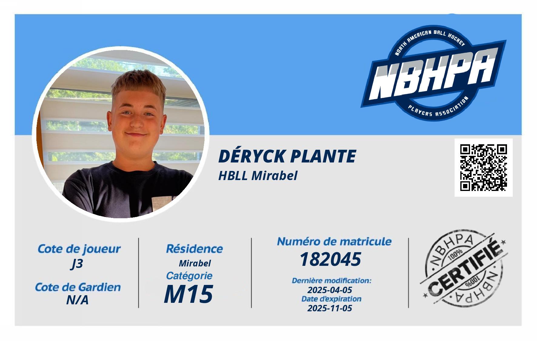 Déryck Plante