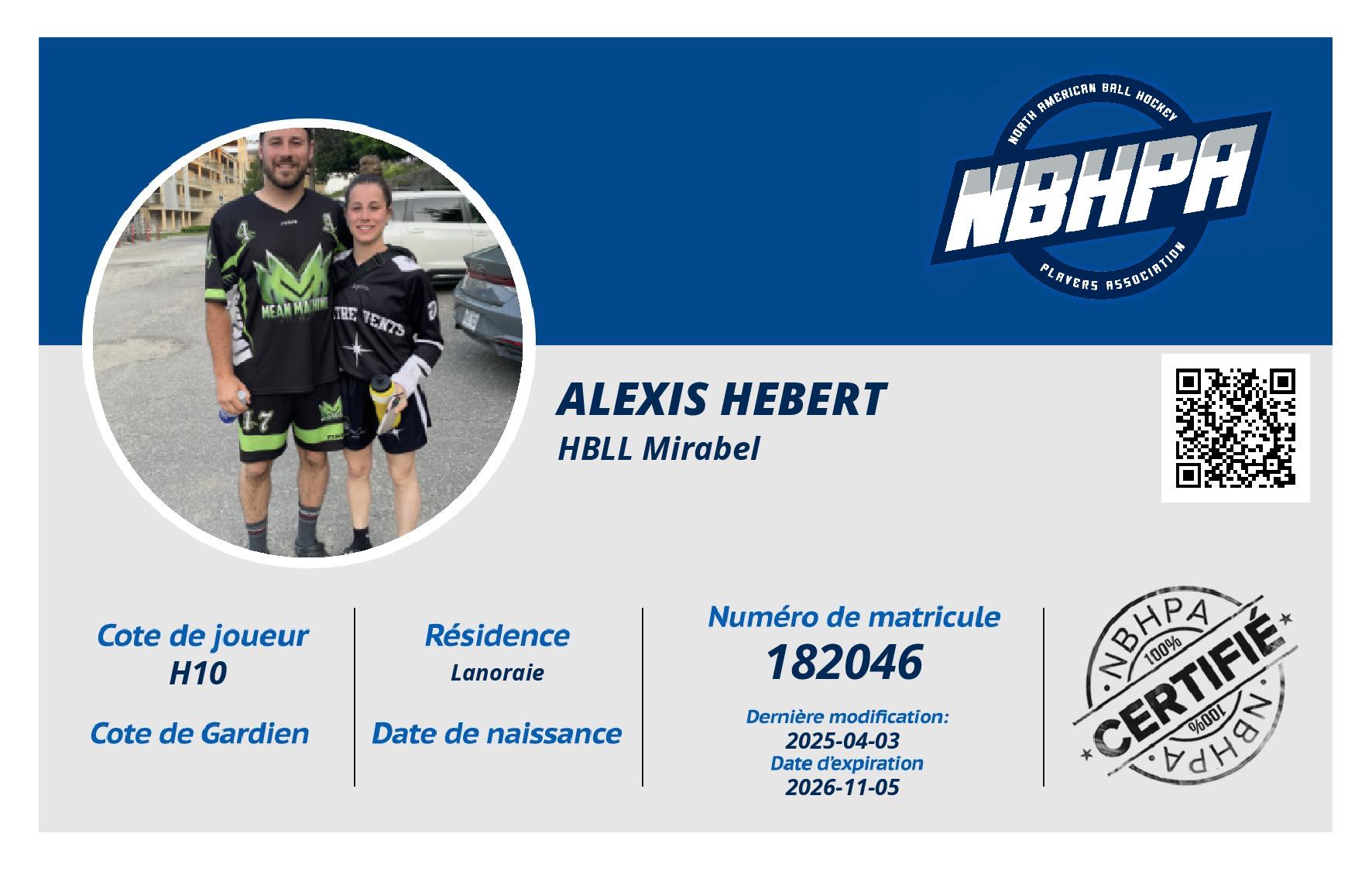 Alexis Hebert