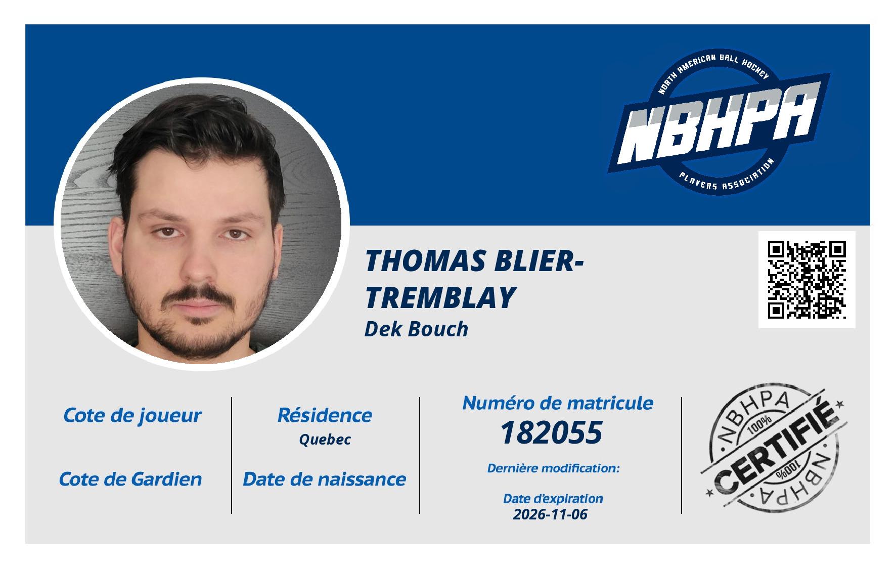 Thomas Blier-Tremblay 