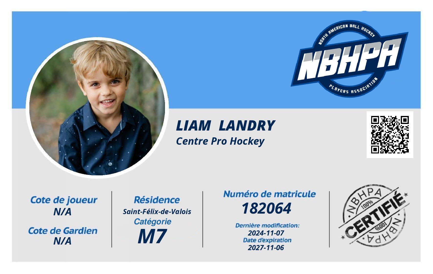 Liam  Landry