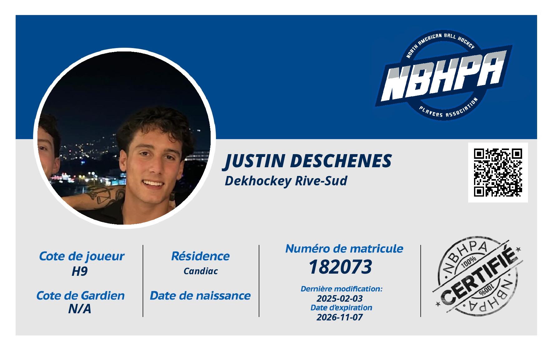Justin Deschenes