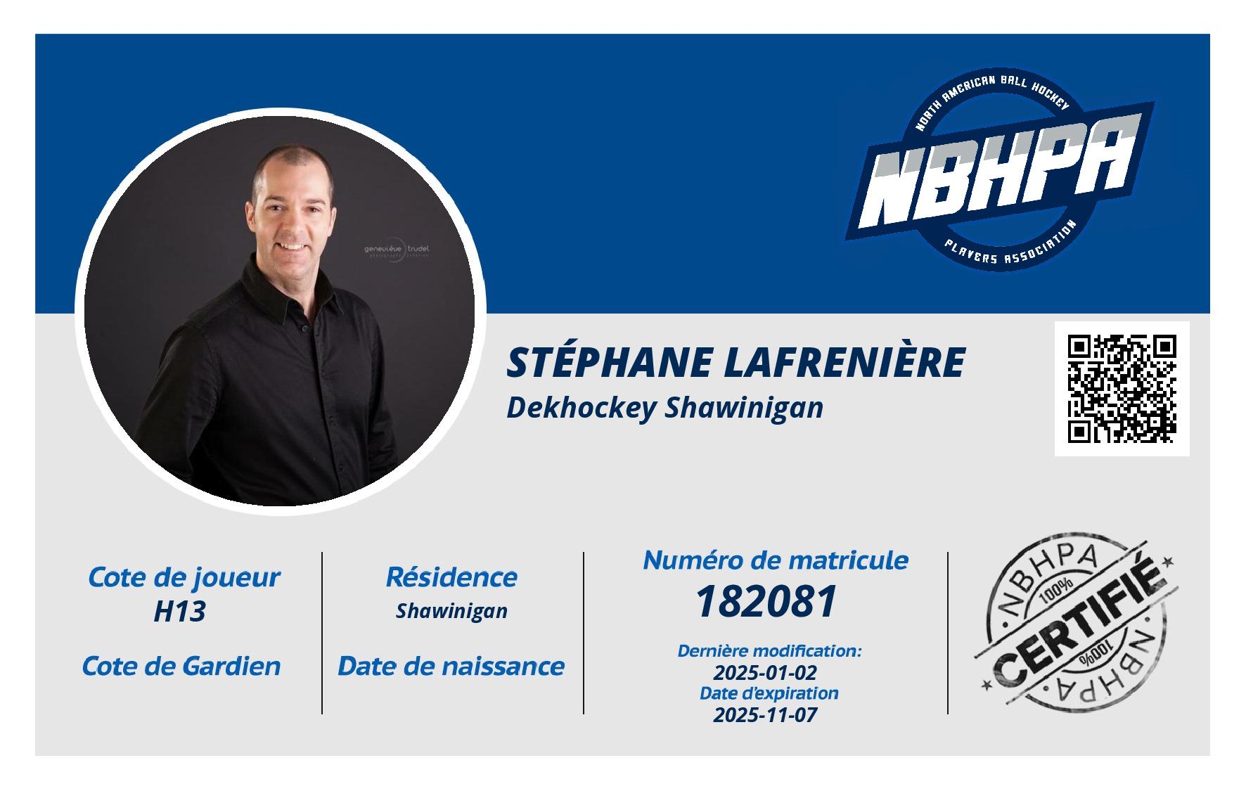 Stéphane Lafrenière