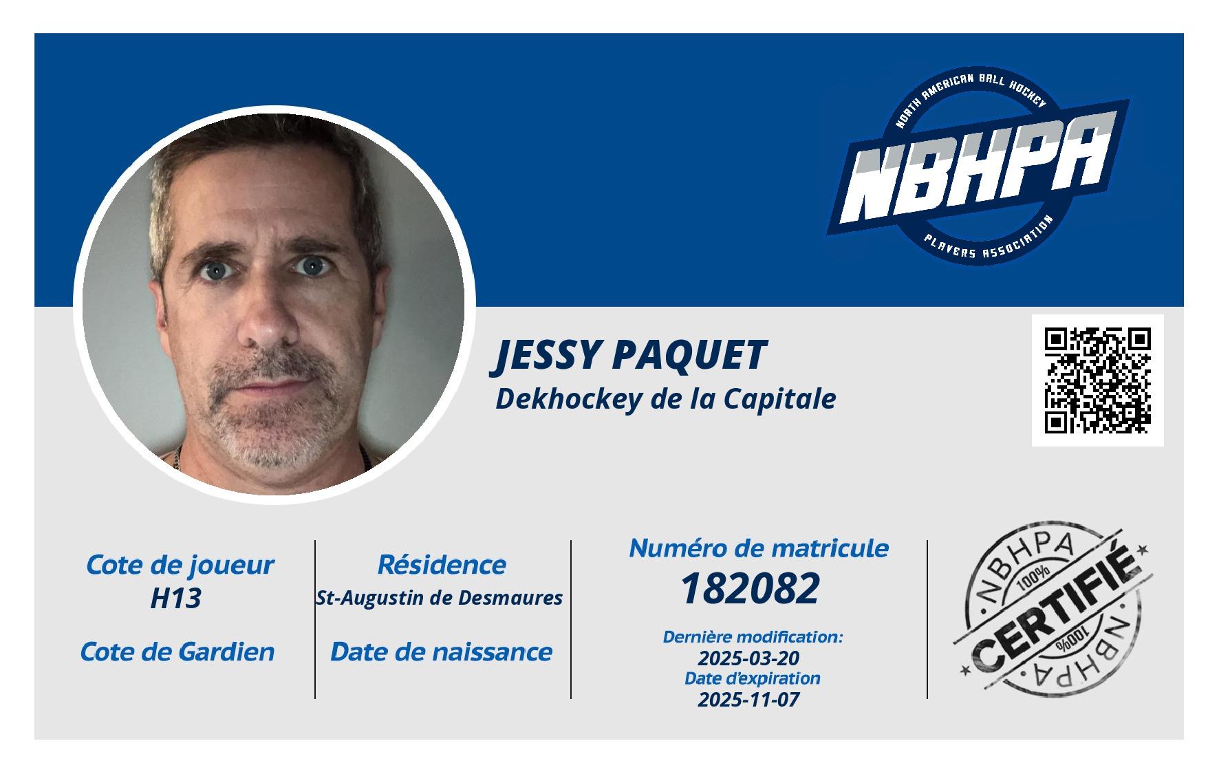 Jessy Paquet