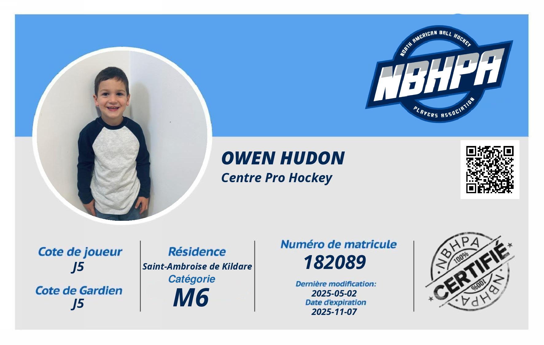 Owen Hudon