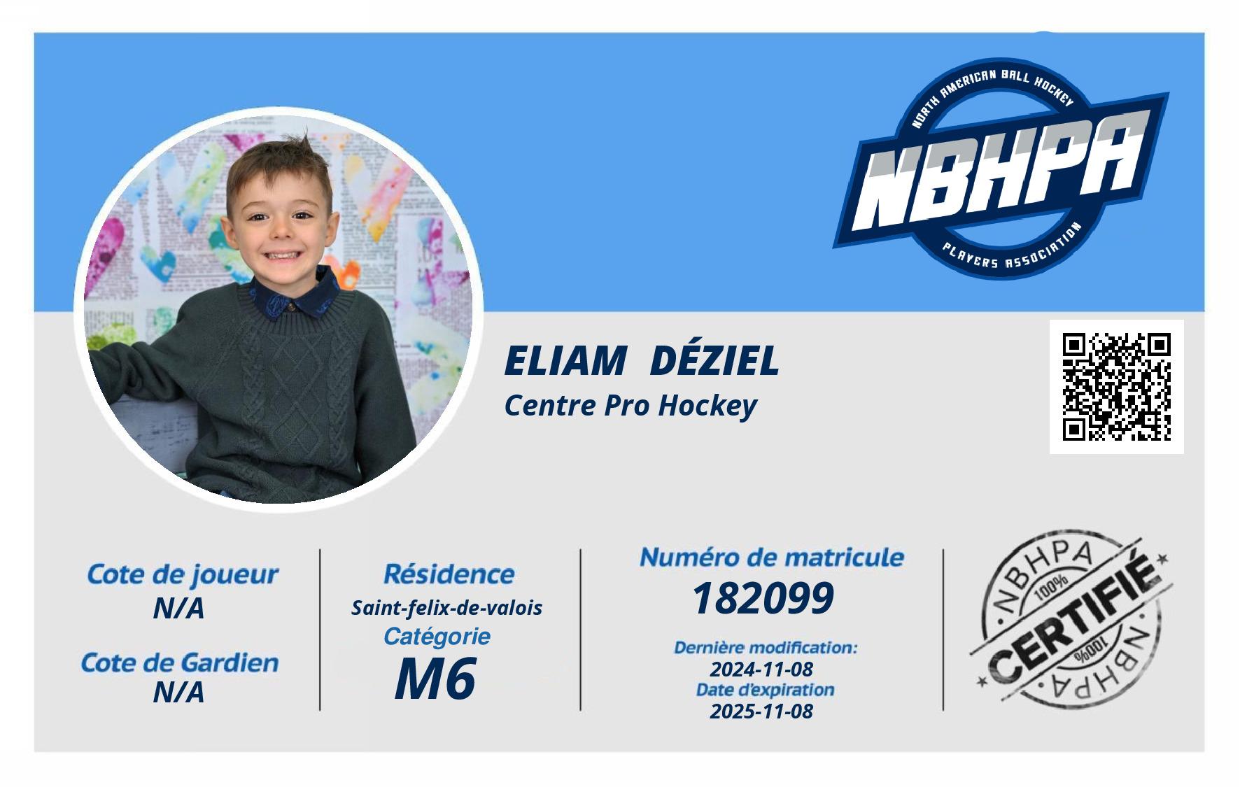 Eliam  Déziel 