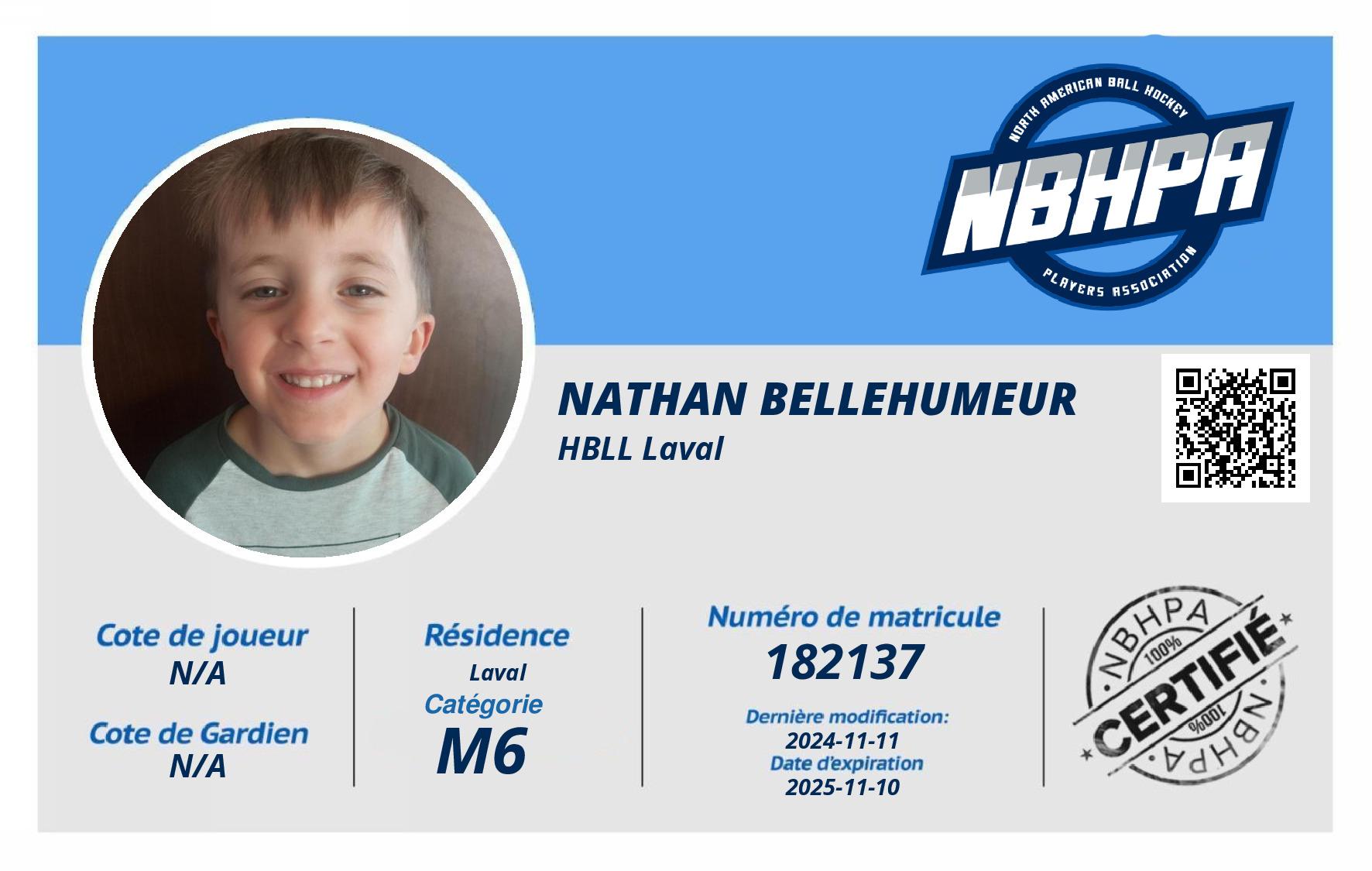 Nathan Bellehumeur
