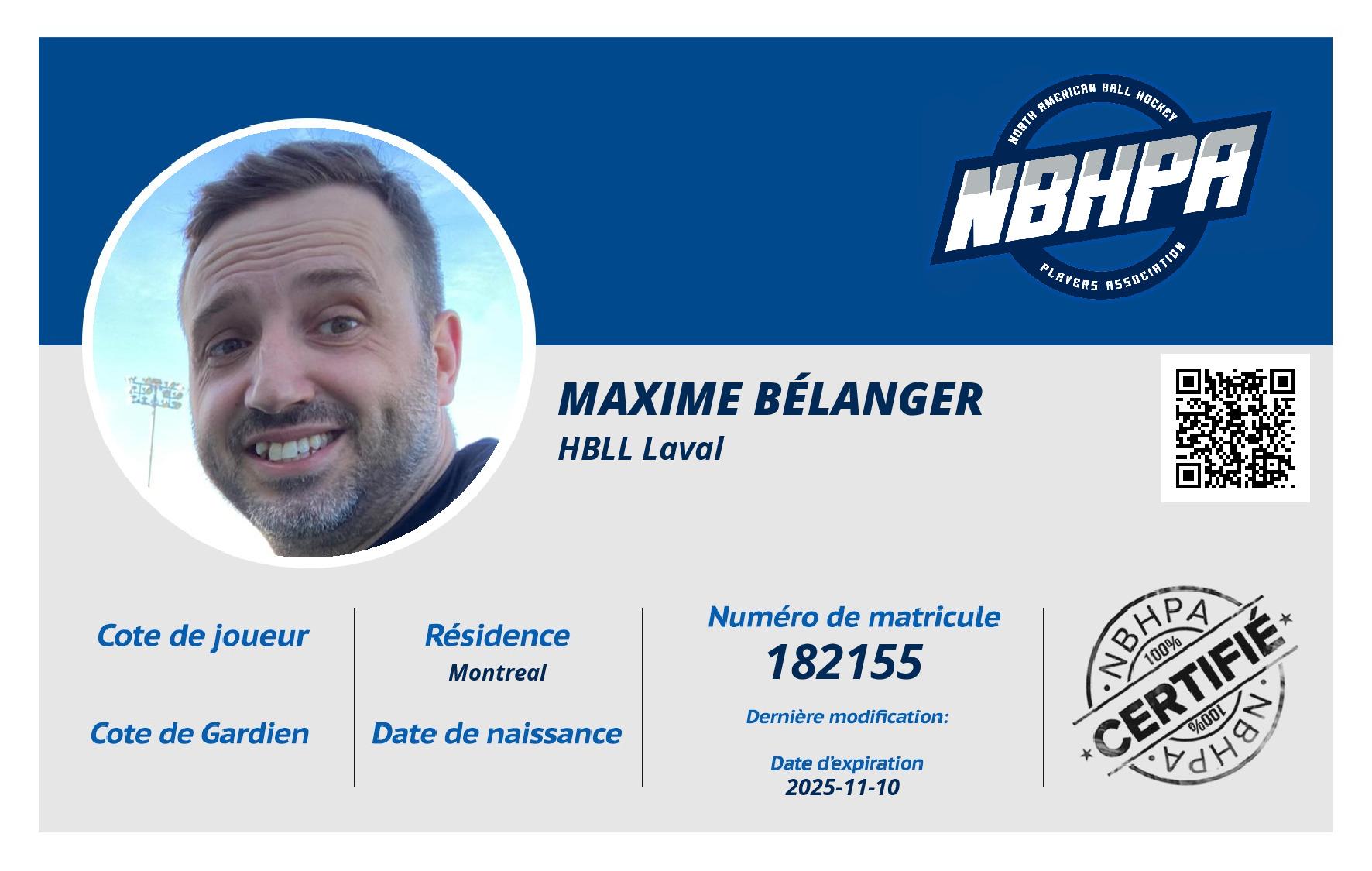 Maxime Bélanger 
