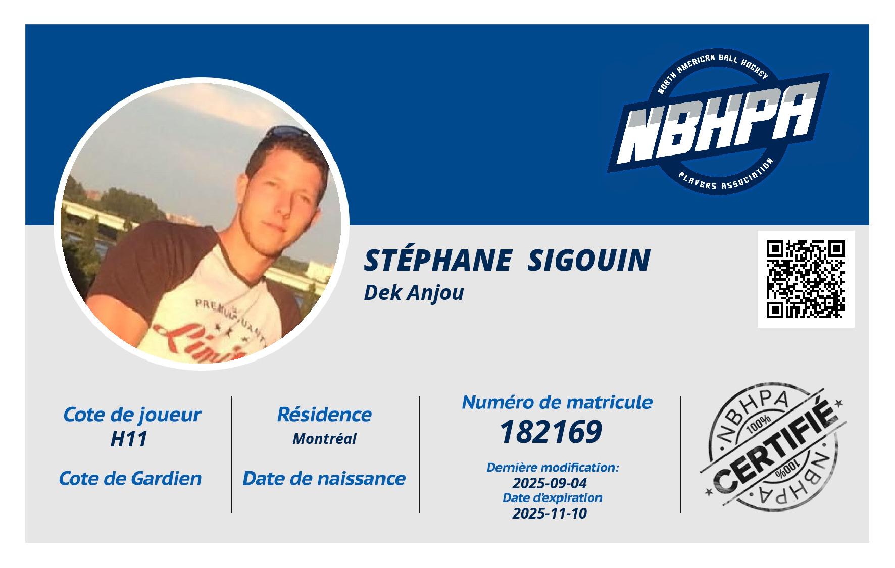 Stéphane  Sigouin