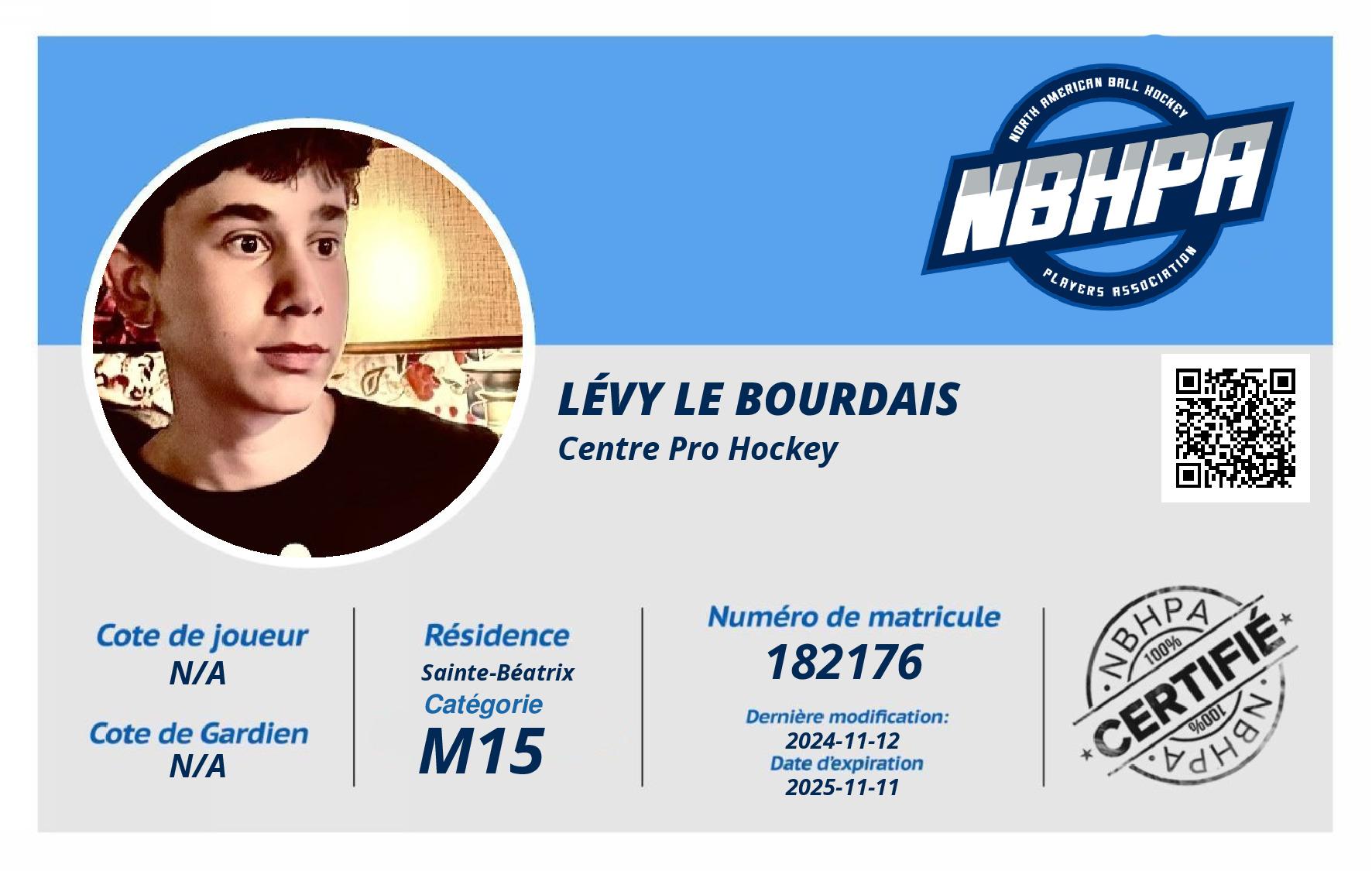 Lévy Le Bourdais