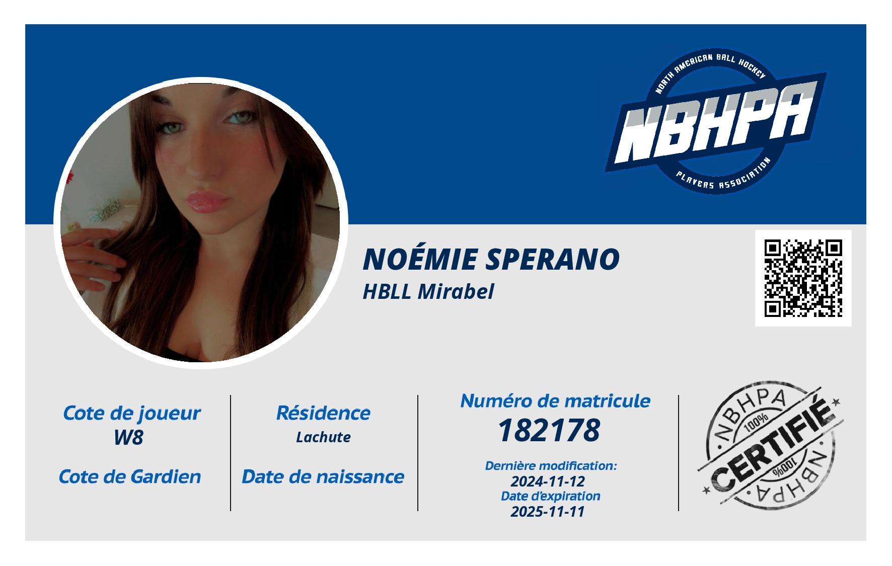 Noémie Sperano