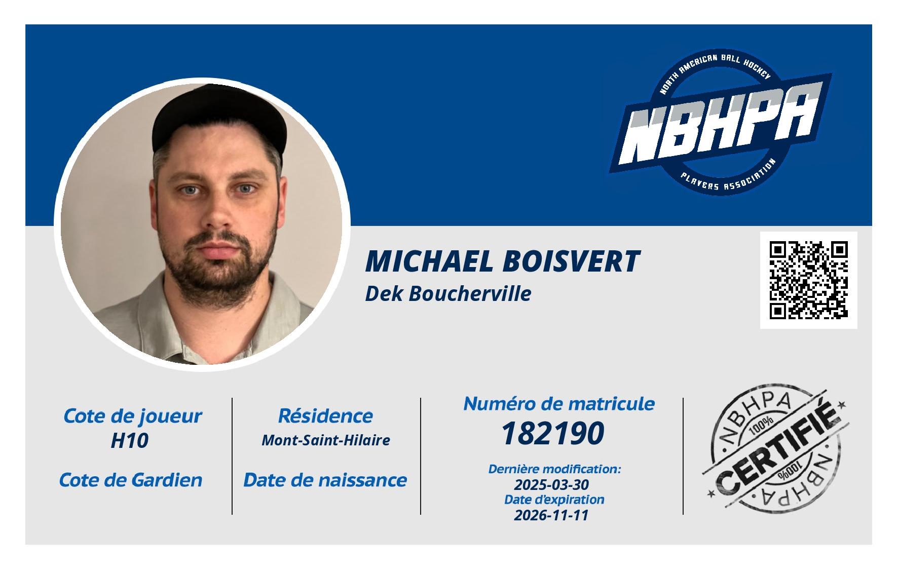 Michael Boisvert