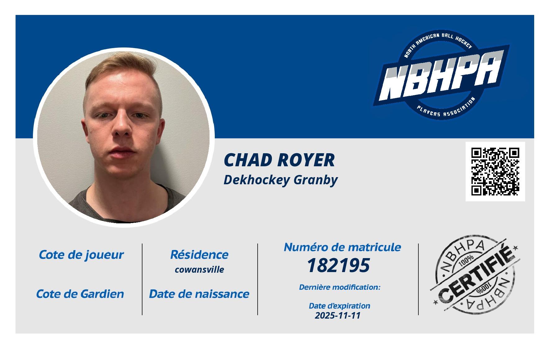 Chad Royer