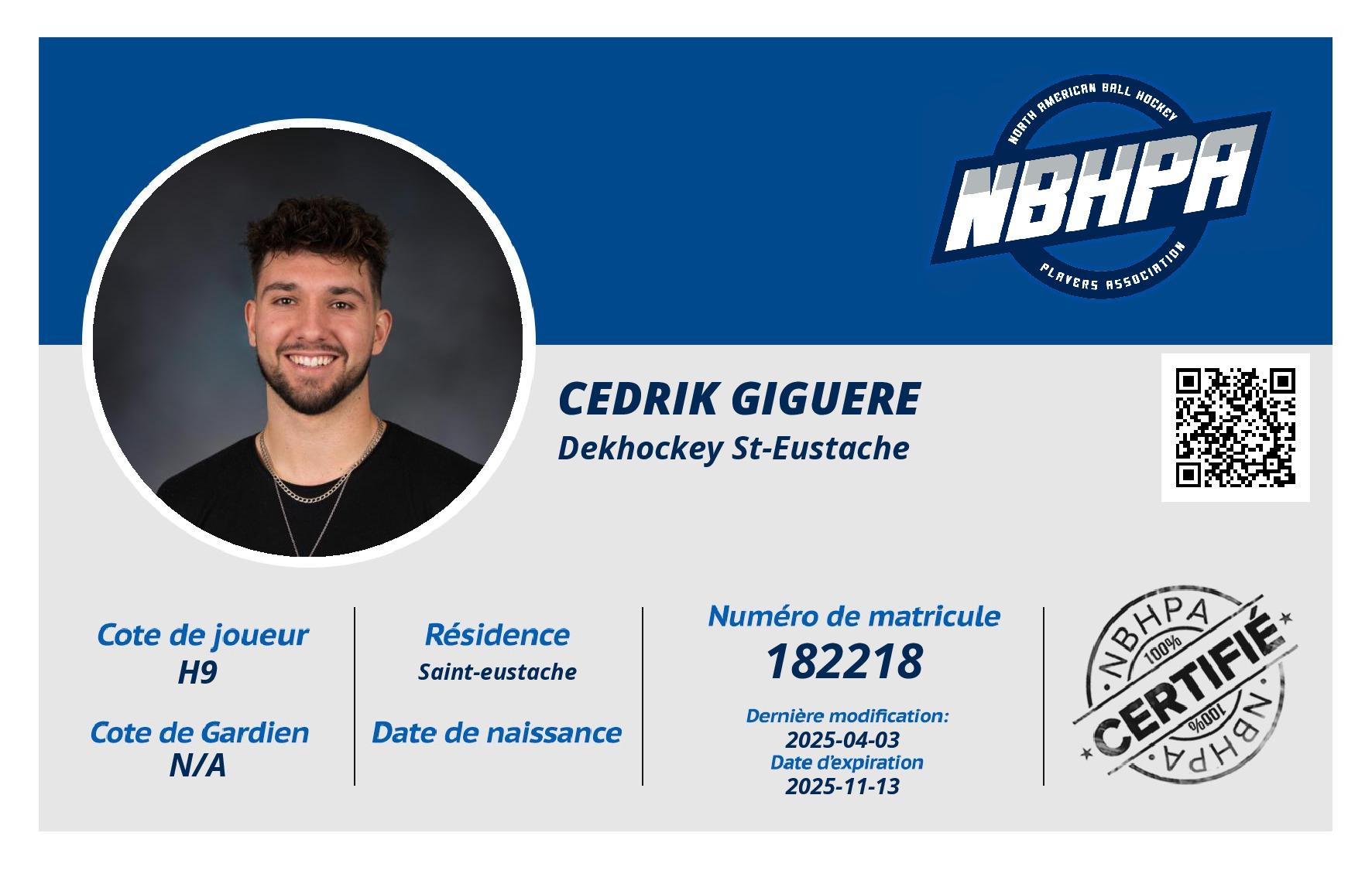Cedrik Giguere