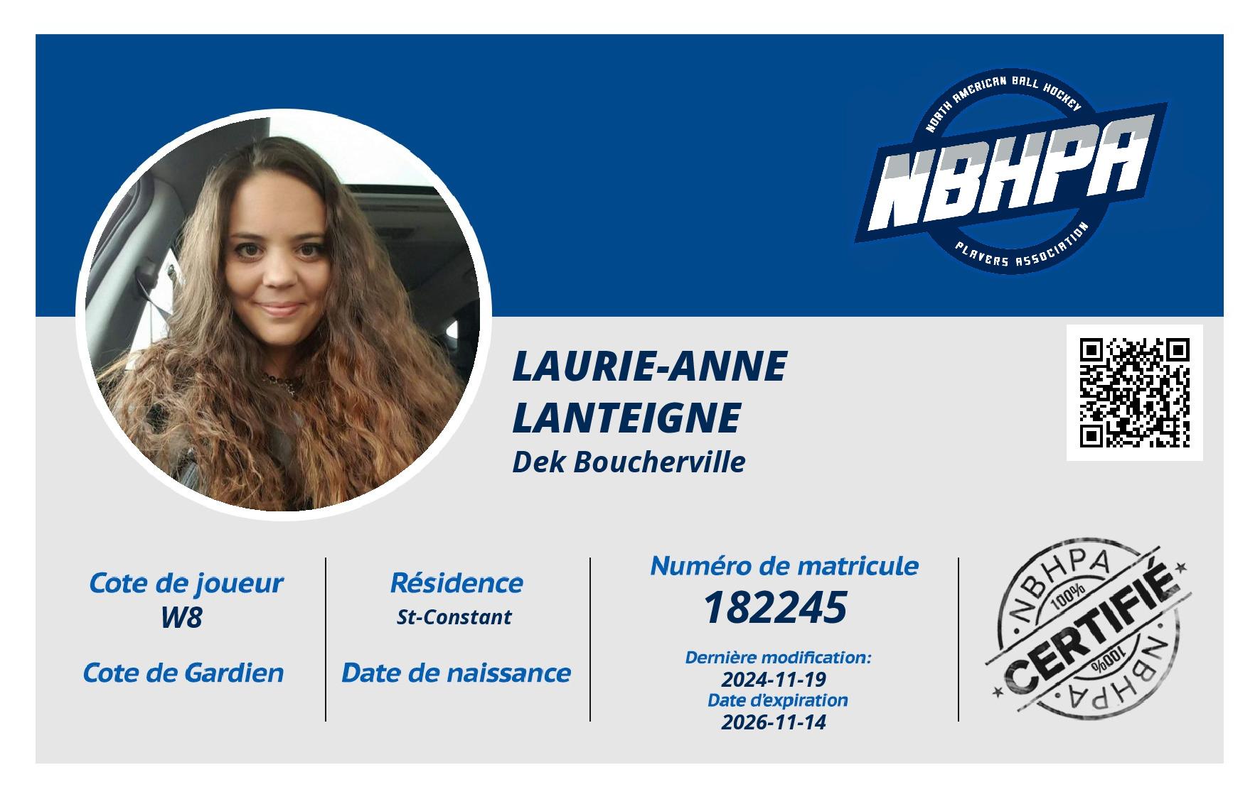 Laurie-anne  Lanteigne 
