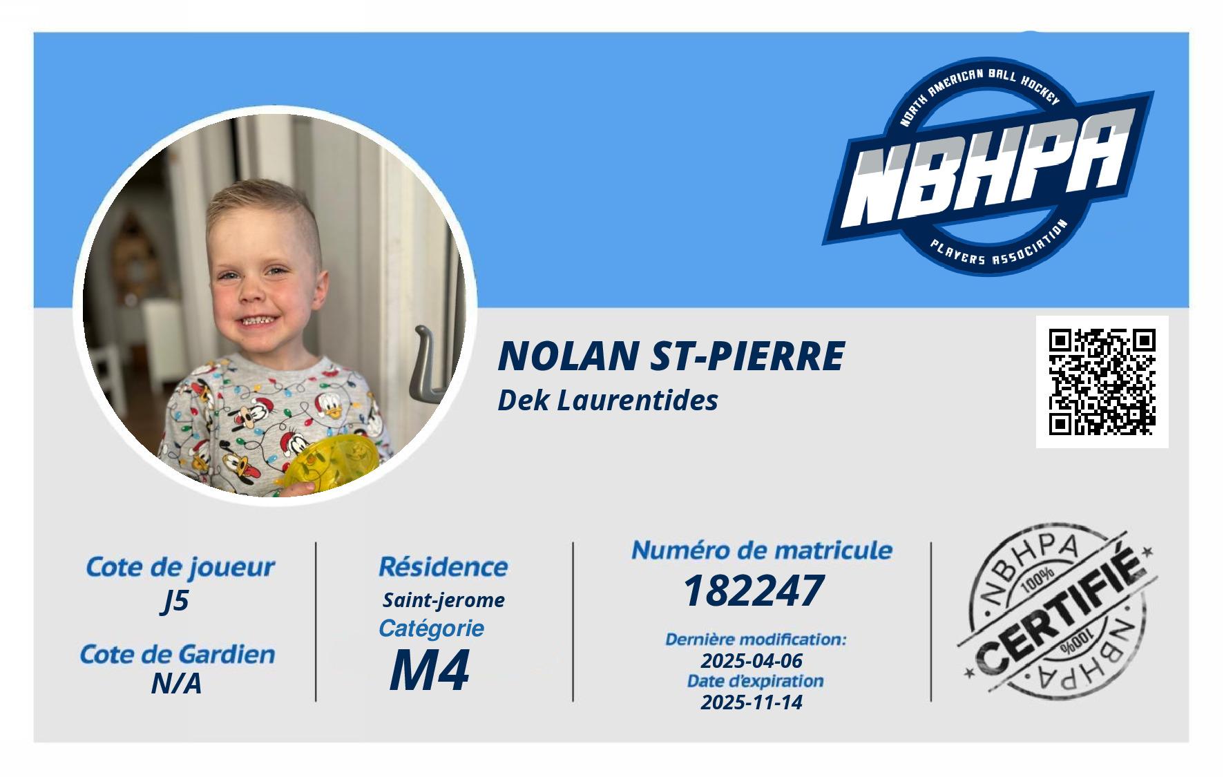 Nolan St-Pierre