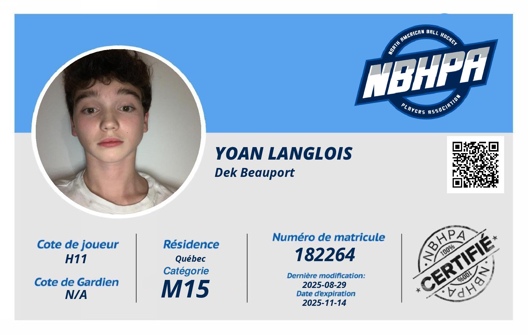 Yoan Langlois