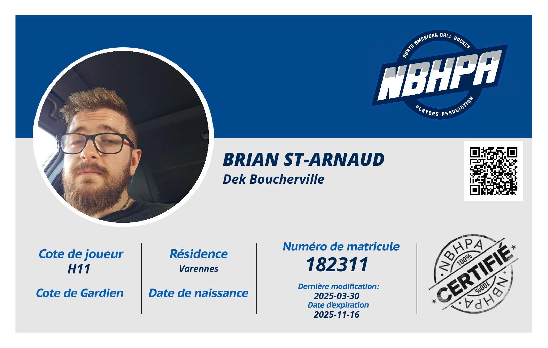 Brian St-arnaud