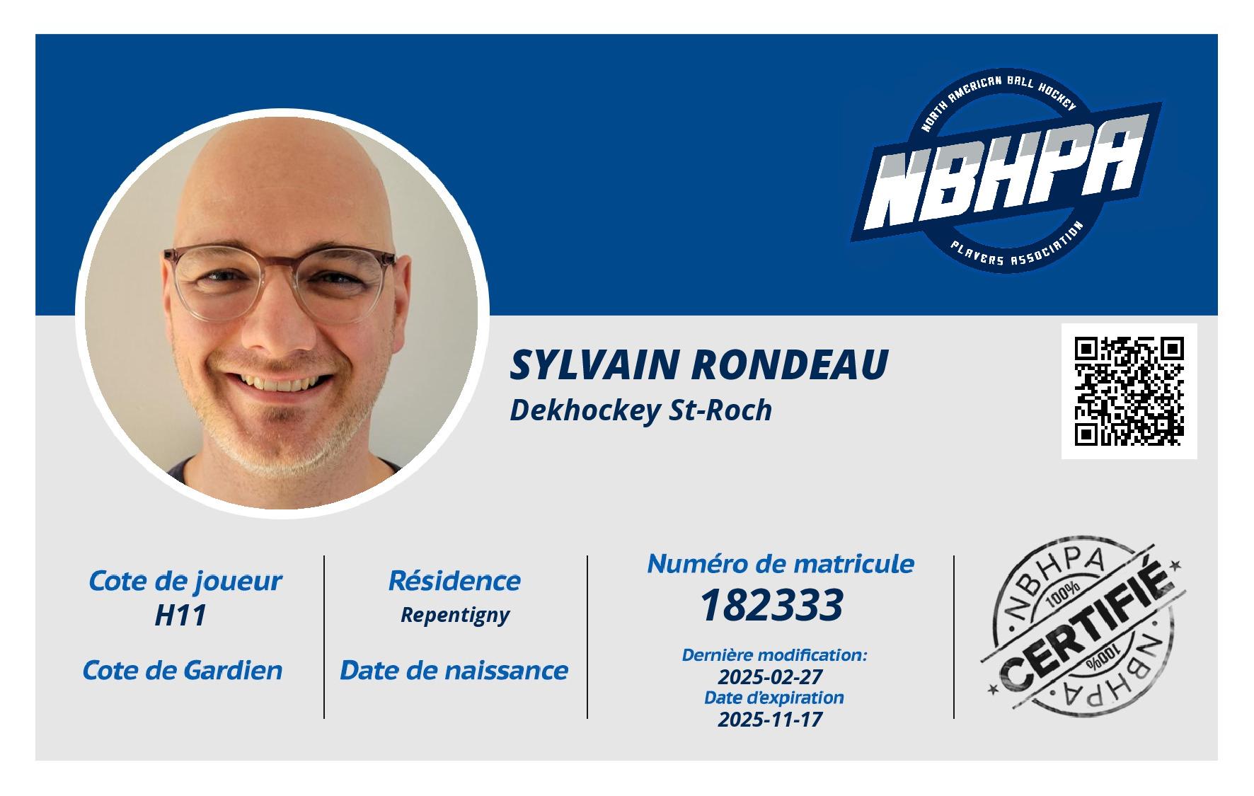 Sylvain Rondeau
