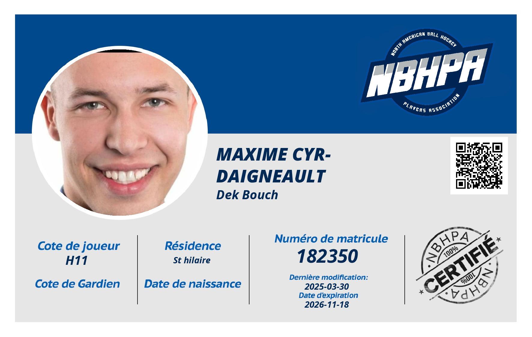 Maxime Cyr-Daigneault 