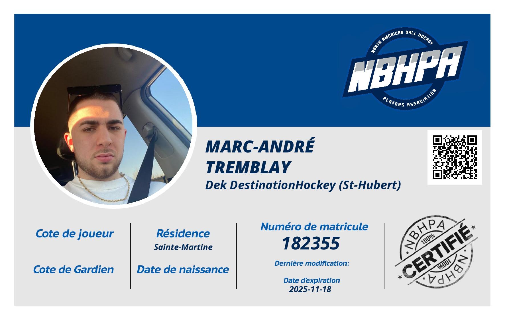 Marc-André Tremblay