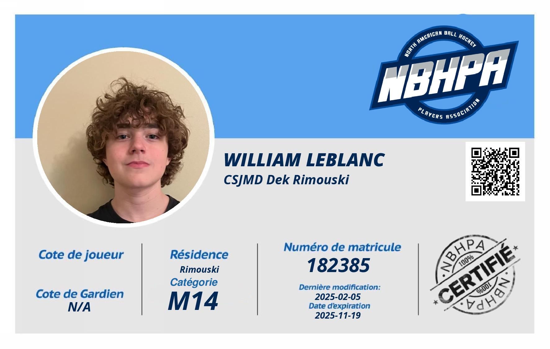 William Leblanc