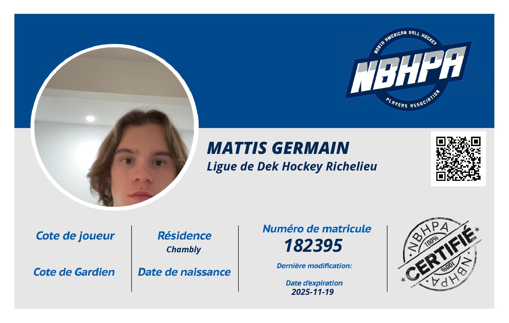 Mattis Germain
