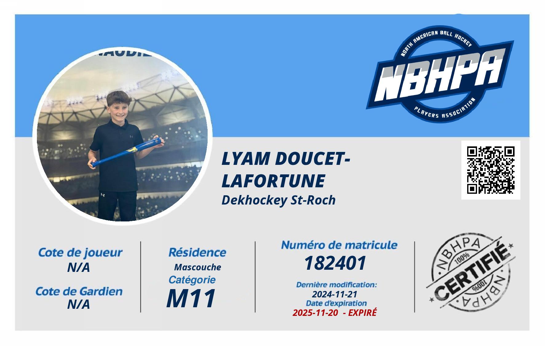 Lyam Doucet-Lafortune