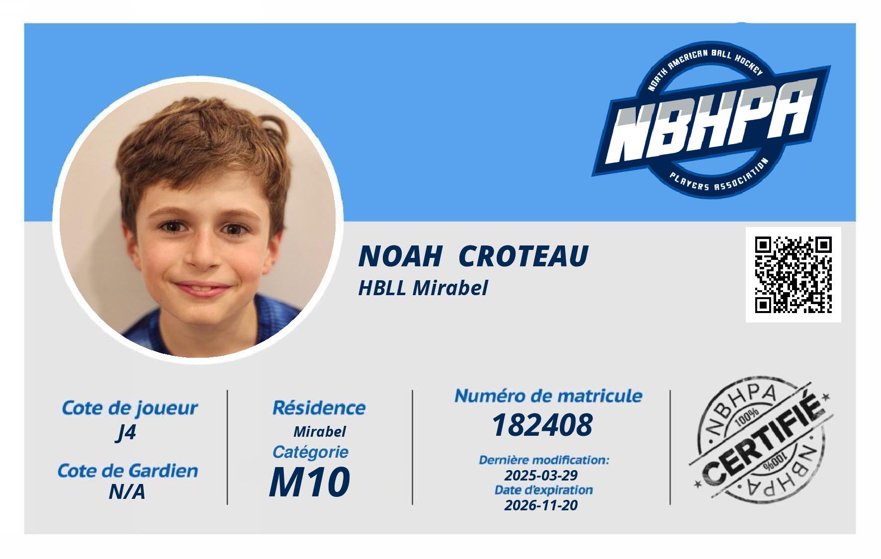 Noah  Croteau