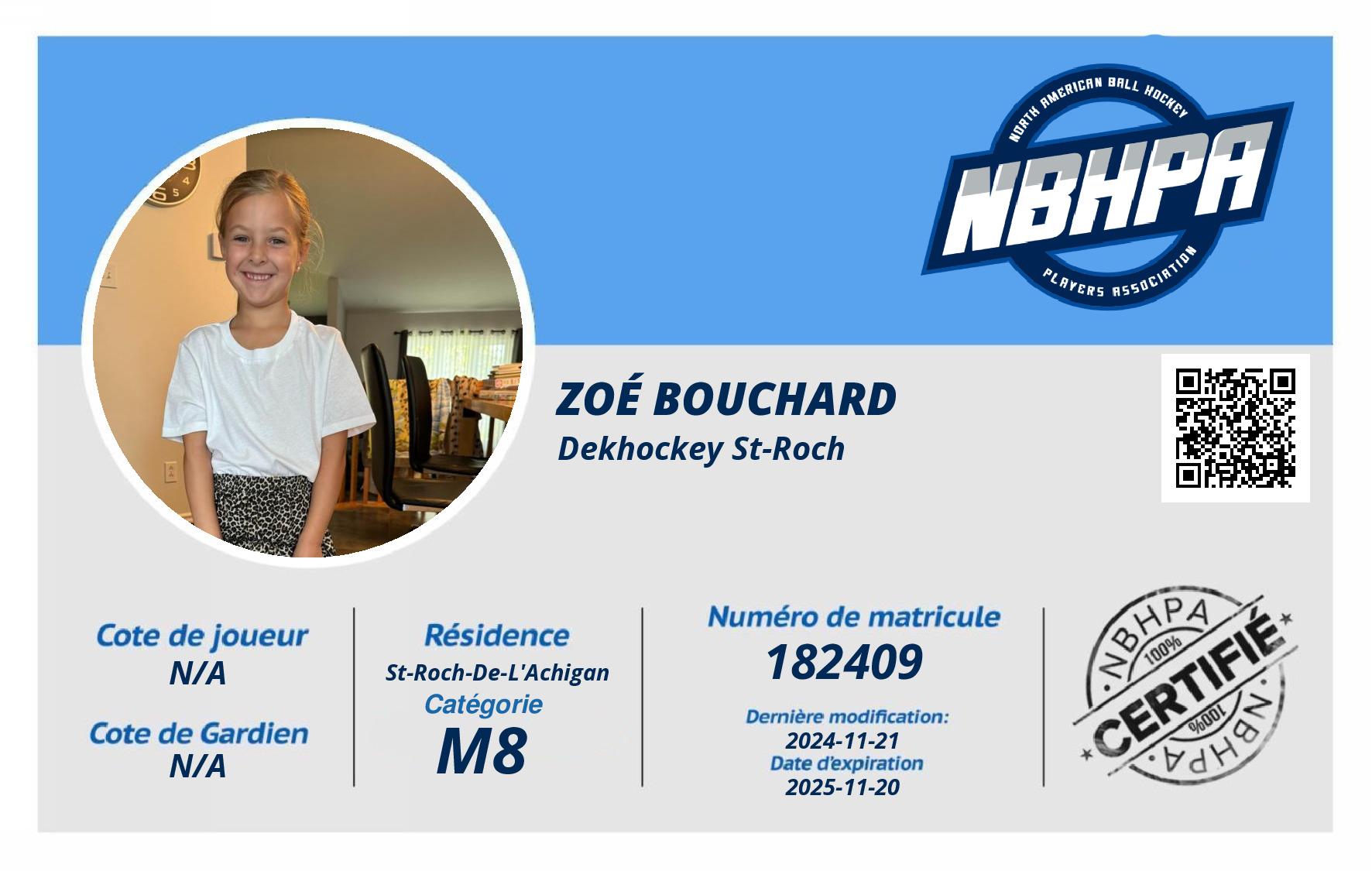 Zoé Bouchard