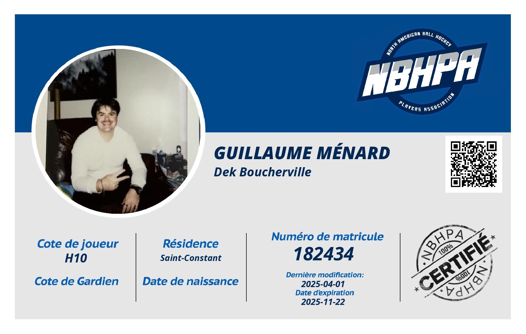 Guillaume Ménard
