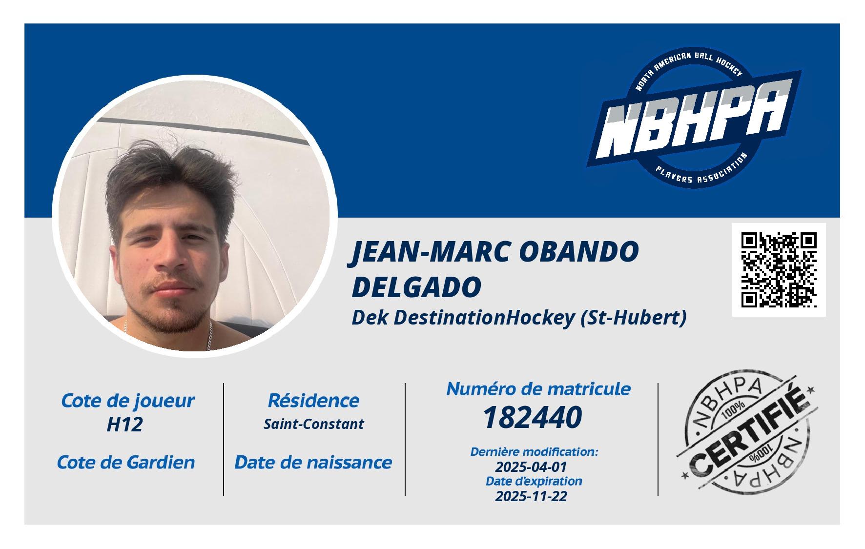 Jean-Marc Obando Delgado