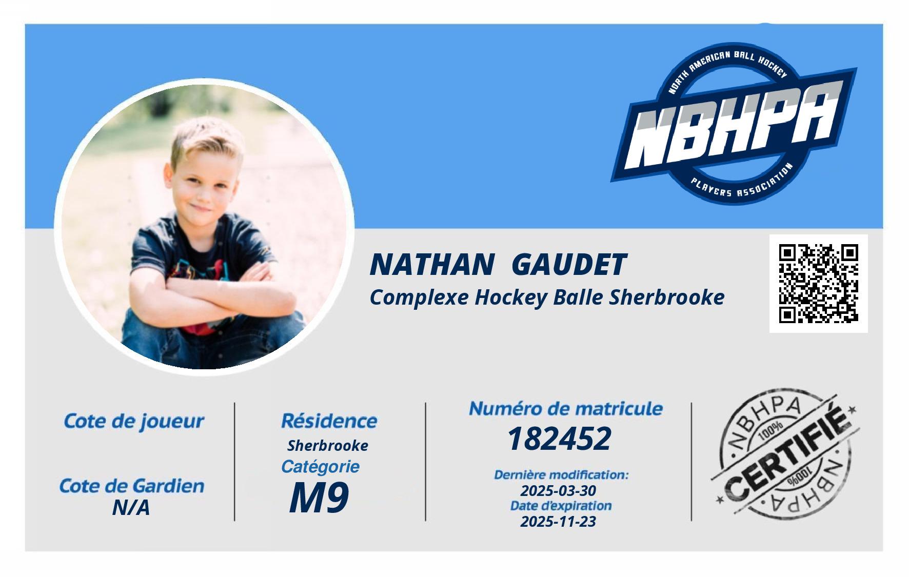 Nathan  Gaudet