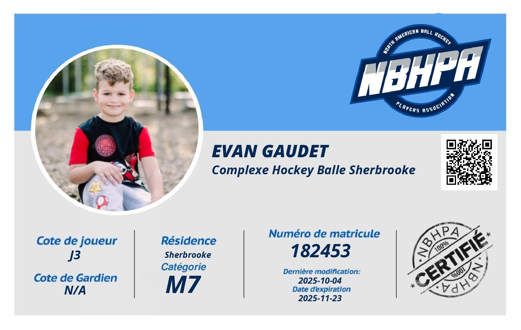 Evan Gaudet