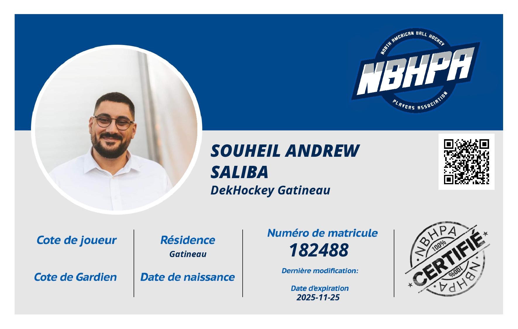 Souheil Andrew Saliba